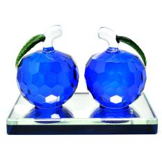 Apple Crystal Car Parfume / Parfum Mobil - Dark Blue
