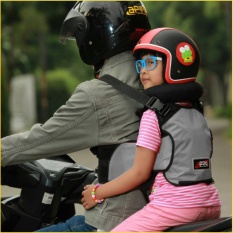 Apro Apparel Sabuk Bonceng Anak Multi Fungsi : Abu-Abu
