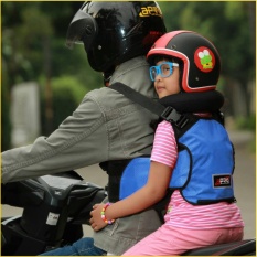 Apro Apparel Sabuk Bonceng Anak Multi Fungsi : Biru
