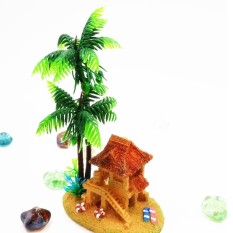 Aquarium Akuarium Dekoratif Oksigen Bubble Mini Kreatif Produk Yurt Kelapa-Intl