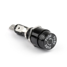 Areyourshop 1 Pcs SCI R3-14C PANEL MOUNT Chassis Fuse Holder untuk 6x30mm Kaca Sekering 10A 250 V -Intl