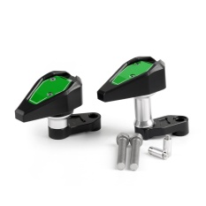 Areyourshop CNC Frame Slider Crash Pads Kiri Kanan For BMW S1000RR 2010-2013 2012 Hijau-Internasional