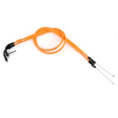Areyourshop Throttle Cable Push/Pull Wire Line Gas Compatible with GSXR GSX-R 600 06-09 Orange - intl