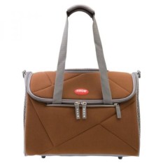Argo Oleh Teafco PET Avion Airline Disetujui Tas Hewan Peliharaan, Coklat Coklat, Medium-Intl