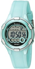 Armitron Sport Women's 45/7053LTG Digital Light Green Resin Strap Watch - intl