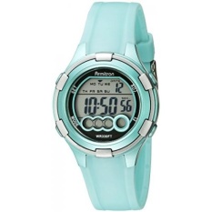 Armitron Sport Womens 45/7053LTG Digital Light Green Resin Strap Watch - intl