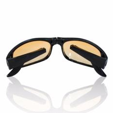 As Seen On TV HD Vision Fold Aways Outdoor Sport Sunglasses Deluxe - Kacamata Lipat - Hitam