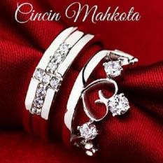 ASA Jewelry cincin kawin Palladium elegant ASA0003