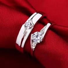 ASA Jewelry Cincin kawin palladium elegant ASA0006