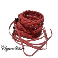 Asgarcollection- gelang kulit kerajinan garut 3 pcs.