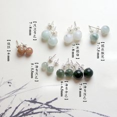 Asli Zamrud Asli Batu Giok Anting