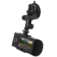 Auto Fan X3000/R300 2.7 ''Dual Lensa Dash Mobil 1080 P Modus Malam Kamera DVR Camcorder-Intl