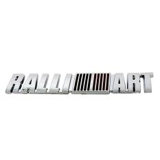 AUTOFRIEND AI EMBLEM Mitsubishi Ralliart Car Logo Replacement Chrome