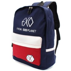 Autoleader the man Ransel Tas Ransel kanvas berwarna-warna-warni Fashion Tas sekolah Ransel mahasiswa perjalanan kolam Latop Tas biru