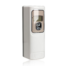 Dispenser Aerosol pengharum ruangan otomatis Digital LCD baru Untuk Kantor atau rumah (putih)