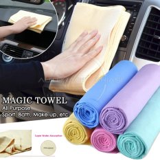 Autorace Magic Towel/Kanebo/Canebo/Lap Multifungsi/Handuk Ajaib Serbaguna KC-01 - Yellow