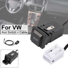 Aux Switch + Kawat Kabel Adaptor untuk VW Golf MK6 Jetta MK5 RCD510 RCD310 AC518
