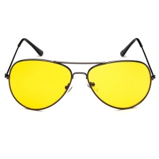 Aviator UV400 RB3089 Sunglasses - grey frame night vision lenses