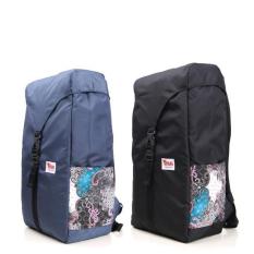 Bakcpack / Ransel/ Tas Ransel Unis3x - Solo Black / Blue - Vkz31k