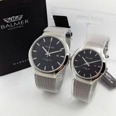 Balmer Original BM0117RM H - Jam Tangan Couple - Full Stainless Strap