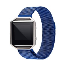 Untuk Fitbit Blaze Menonton 40 Mm Anti Karat Jaring Jam Tangan Tali Bingkai Magnetik Gesper Milanese Putaran Penggantian Tali untuk fitbit Blaze Kebugaran Jam Tangan Mawar Gold-Internasional