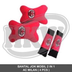 Bantal 2 In 1 AC Milan Mobil All New Avanza Xenia Veloz 2012 - 2015