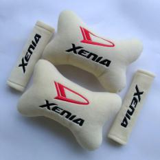 Bantal Mobil 2 in 1 - Daihatsu Xenia (Cream)