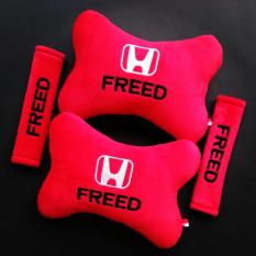 Bantal Mobil 2 in 1 - Honda Freed (Merah)