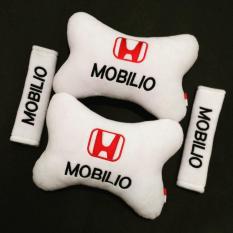 Bantal Mobil 2 in 1 - Honda Mobilio (Putih)