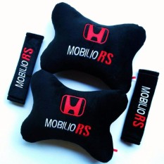 Bantal Mobil 2 in 1 - Honda Mobilio RS (Hitam)