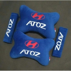 Bantal Mobil 2 in 1 - Hyundai Atoz (Biru)