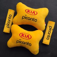 Bantal Mobil 2 in 1 - KIA Picanto (Kuning)