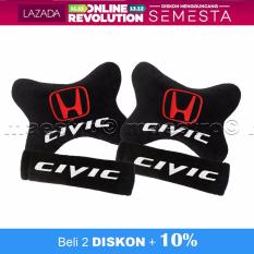 Bantal Mobil 2in1 Honda Civic- Merah
