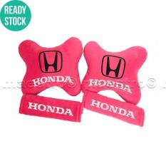 Bantal Mobil 2in1 Honda Full Red