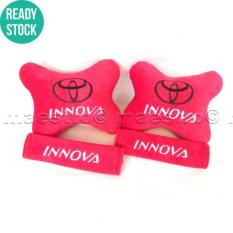 Bantal Mobil 2in1 Innova Full Red