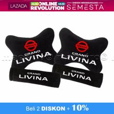 Bantal Mobil 2in1 Nissan Grand Livina - Merah