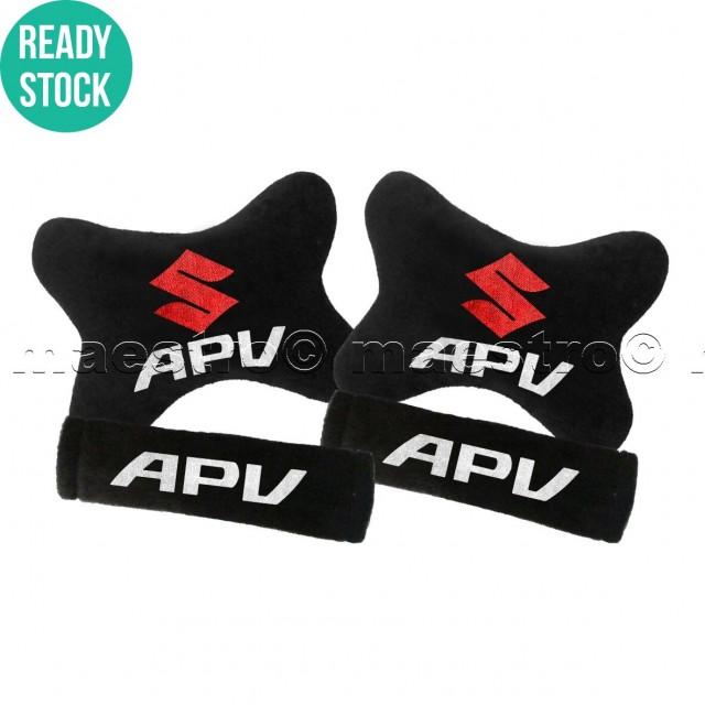 Bantal Mobil 2in1 Suzuki APV Merah