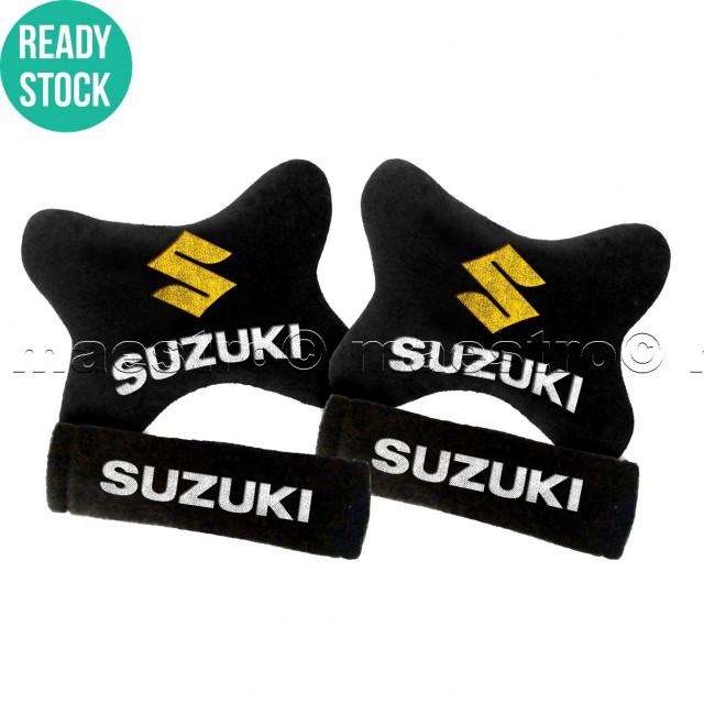 Bantal Mobil 2in1 Suzuki Gold