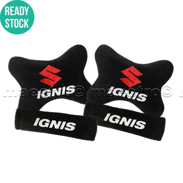 Bantal Mobil 2in1 Suzuki Ignis Merah