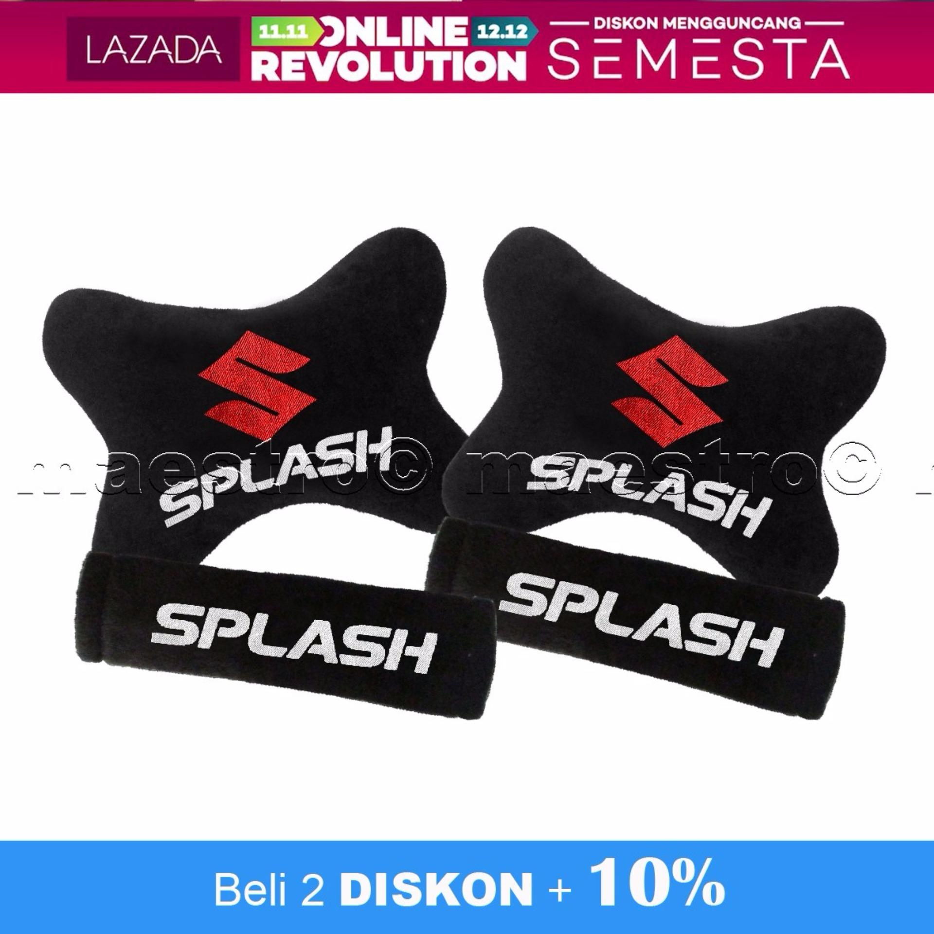 Bantal Mobil 2in1 Suzuki Splash - Merah