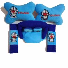 Bantal Mobil 3 in 1 / Car Set 3in1 / Aksesoris Mobil Doraemon