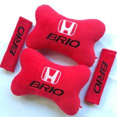 Bantal Mobil Honda BRIO (Merah)