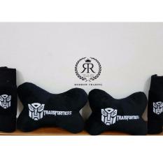 Bantal Mobil Set Transformer 2in1/ Bantal Jok Mobil Transformer Set 2in1