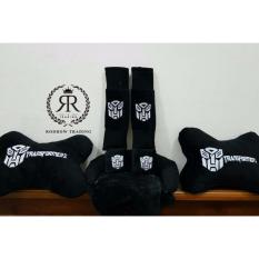 Bantal Mobil Set Transformer 3 in 1/Bantal Jok Mobil Transformer Set 3in1