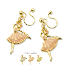 Anting Jepit Tanpa Tindik Anting Baru Tari Balet Anak Perempuan Perempuan