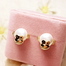 Bayi Lucu Perak Needle Anting