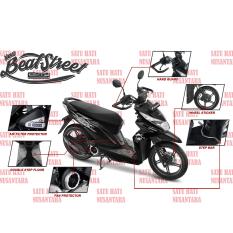 (Beat Street) Honda ORI Paket Aksesoris KOMPLIT Premium - 6 Item