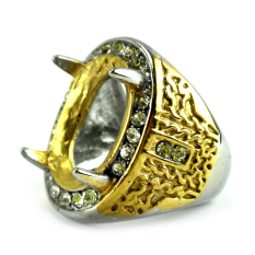 Beau Ring Cincin Emban Platinum - TA2