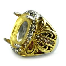 Beau Ring Cincin Emban Platinum - TB1