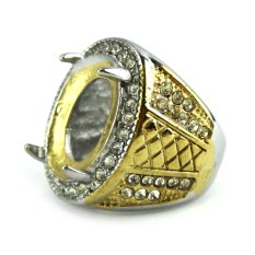 Beau Ring Cincin Emban Platinum - TB5